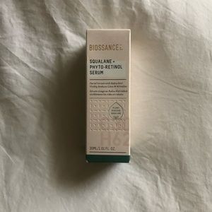 New In Box Biossance Squalane + Phyto-Retinol Serum Full Size 1oz